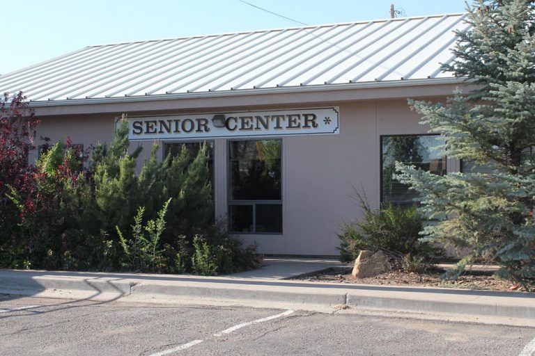 Front view Senior Center Building